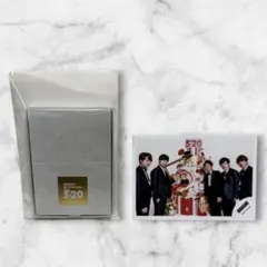 【FC限定】嵐 5×20 スワロフスキー シルバー 記念品 写真おまけ付