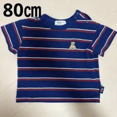 POLO ストライプ Tシャツ 95cm