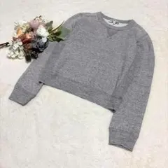 유니클로 UNIQLO 이네스 스웨트 긴팔 트레이너 그레이 M