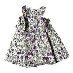 baby Gap 90サイズ 花柄ワンピース インナーパンツ付