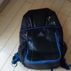 adidas ボールバッグ 黒/青 大容量