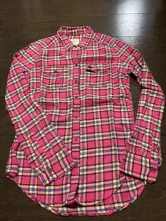 【お値下げ】チェックシャツ ネルシャツ【アバクロ】S