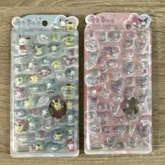 サンリオ うるちゅるポップシール 2枚セット★ポチャッコ マイメロ クロミ