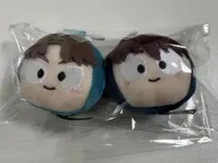 忍たま　山田利吉　土井半助　フェイスバッチ