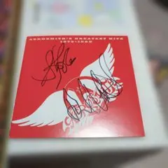 Aerosmith サイン、コンサートカタログ、当時のチケットのセット　CDなし Aerosmith サイン、コンサートカタログ、当時のチケットのセット CD