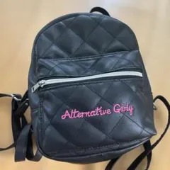 ALGY リュック ブラック おしゃれバッグ