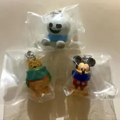 ディズニーキャラクター　めじるしアクセサリー WINTER 3種セット