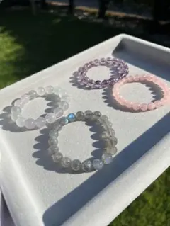 293 まとめ売り パワーストーン  ブレスレット　4点セット