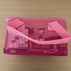 【新品未使用】Trader Joe's ピンクミニ保冷バッグ