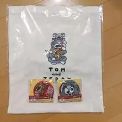 トムとジェリー トートバッグと缶バッジセット