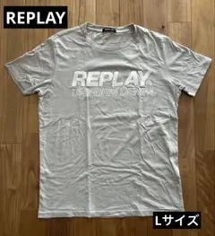 REPLAY Tシャツグレー