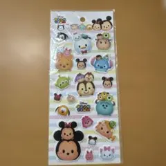 ディズニー　ツムツム　ぷっくりシール