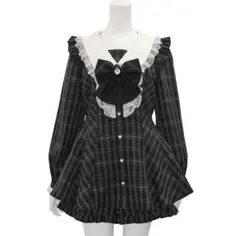 【最終値下げ】シークレットハニー レース&フリル襟セットアップ セーラー