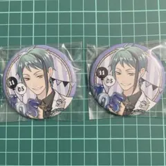 ツイステ 缶バッジ 箔押し バースデー フロイド ジェイド - メルカリ