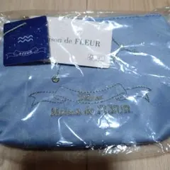 Maison de FLEUR 星座ポーチ みずがめ座 ブルーのサムネイル