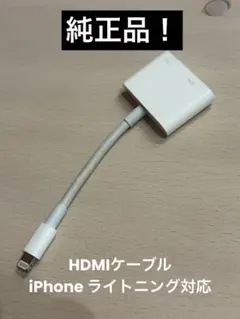 Apple純正　Lightning - Digital AVアダプタ