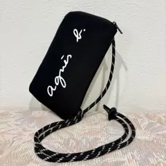 【未使用】agnes.b アニエスベー ショルダーバッグ スマホショルダー