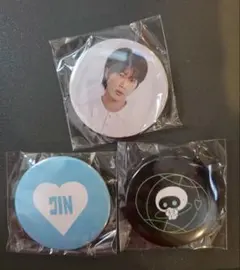 BTS ジン RUNSEOKJIN Japan JIN カプセルトイ 缶バッジ