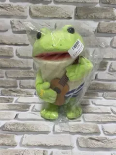 新品未開封タグ付】チャリカエル ギミック ぬいぐるみ 自転車