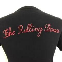 ​【公式オフィシャル】ザ・ローリング・ストーンズ リップ＆タン 刺繍Tシャツ黒Lのサムネイル