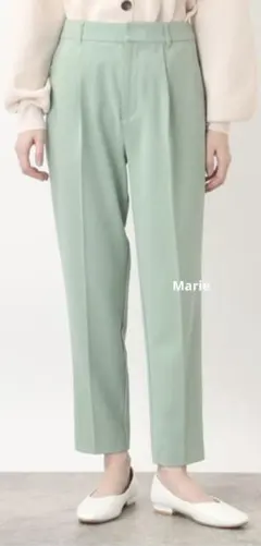 【タグ付き未使用】grove パンツ　グリーン