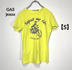 GAS jeans【S】プリント入りシャツのサムネイル