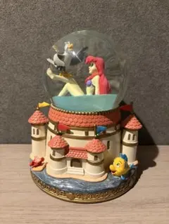 ❦アリエル＆スカットル スノードーム リトル・マーメイド ストーリー