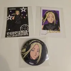 SAKAMOTO DAYS【サバイバルゲームver.】缶バッジ&カード×2神々廻