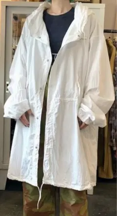 チャオパニック　スノーパーカー　古着　ホワイト　パーカー　CIAOPANIC