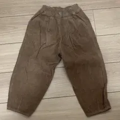 ブラウン コーデュロイ パンツ