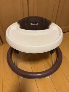 【限定値下げ！】Babycraft 歩行器 ドット柄クッション付き
