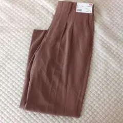 ドレープリラックステーパードアンクルパンツ Mサイズ