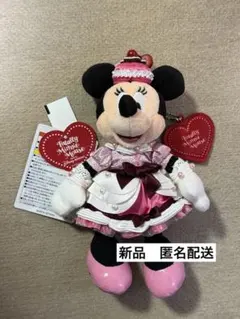 トータリー・ミニーマウス★ぬいぐるみバッジ★テーブルイズウェイティング★新品　②