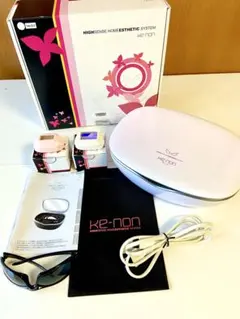 ストロングカードリッジ付きケノン KENON ver8.6 家庭用脱毛器ブラック
