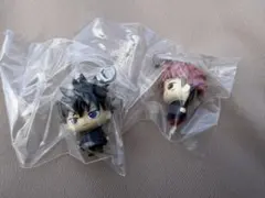 呪術廻戦 死滅回游 めじるしアクセサリー ガチャガチャ 伏黒恵　虎杖悠仁