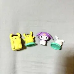 サンリオ カプセルトイ チョコエッグ 4こセット 未使用