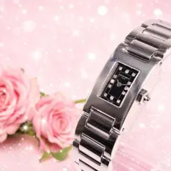 美品 ショーメ CHAUMET スタイルレクタングル ダイヤ 腕時計 H983のサムネイル