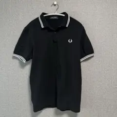 FRED PERRY ポロシャツ ブラック XLサイズ - メルカリ