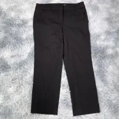 自由区【38】スラックス　デーパードパンツ　ブラック　レディース　薄手
