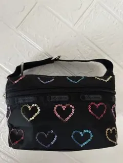 LeSportsac /レスポートサックス ハート柄スパンコールバッグ