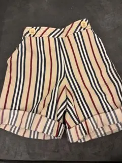 BURBERRY ストライプ ハーフパンツ 100A