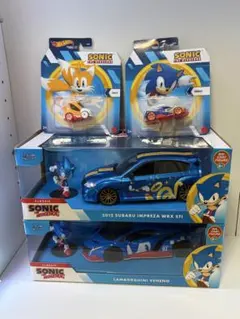 S*ク様 ソニック ジャックス パシフィック フィギュア 2.5とミニカー まと S*ク様 ソニック ジャックス パシフィック フィギュア 2.5とミニカー