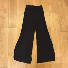 JEANASIS ニットワイドパンツ　着用画像有