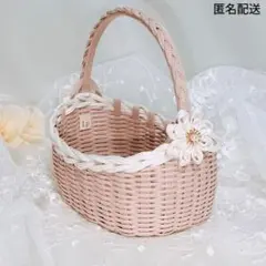 S フラワーガール リングピロー かご フラワーシャワー バスケット 結婚式小物のサムネイル