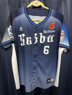 埼玉西武ライオンズ 源田壮亮 ユニフォーム Majestic Lサイズのサムネイル