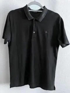 Burberry バーバリー　メンズ　ポロシャツ　半袖　黒