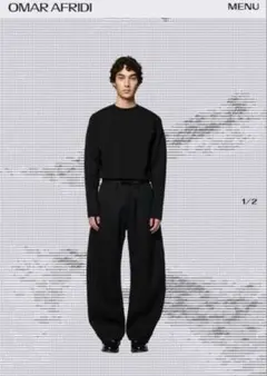 Omar Afridi 25AW PINA TROUSERS サイズ44 - メルカリ