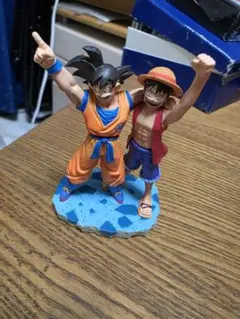 悟空 ルフィ フィギュア コラボ