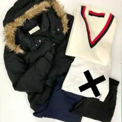 レディース アパレル4点まとめ売りＭ～ＬＬ スポーティ ダウン パンツ ベスト