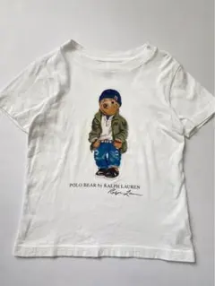 ラルフローレン　ポロベア　半袖Tシャツ　100 白